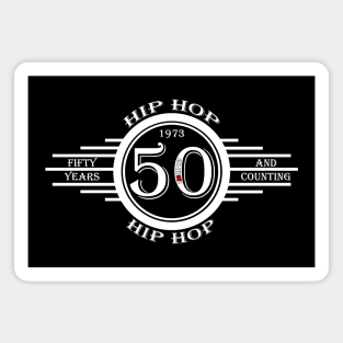 IAHH - 50 YEARS and COUNTING (WHITE LETTER) Magnet